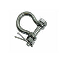Stainless Steel 316 Bolt Pin Anchor Shackle 3/16" to 5/8" Oversized Pin