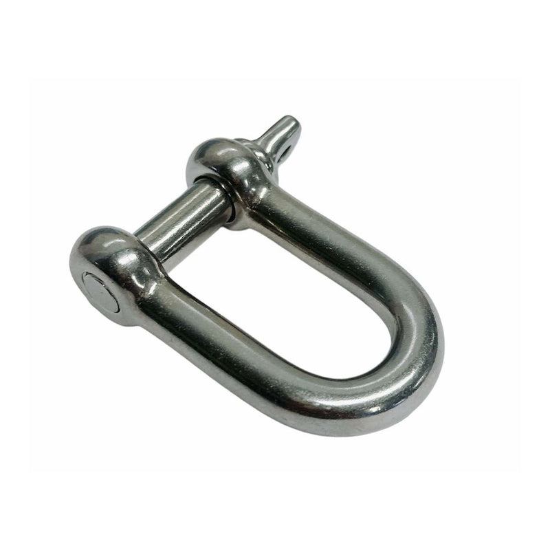 5 PCS 1/2" Chain D type Rigging Bow Shackle Anchor for Boat Stainless Steel Paracord