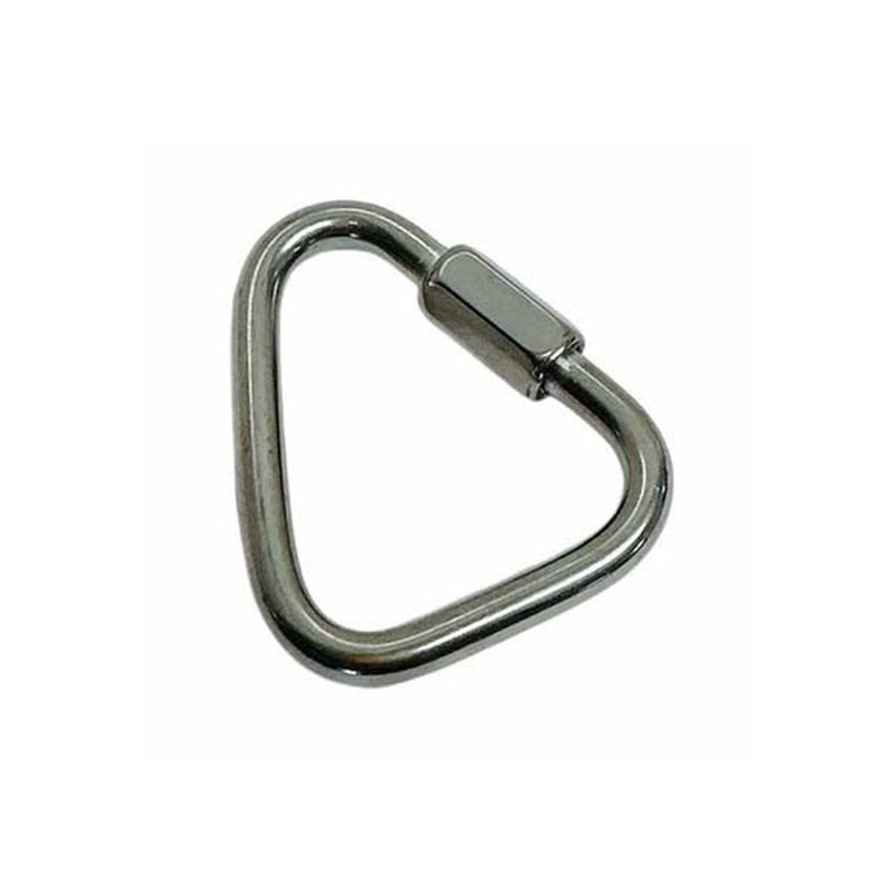 5 Pc 1/4" Marine Stainless Steel 316 Triangle Quick Link Shackle Rig Boating