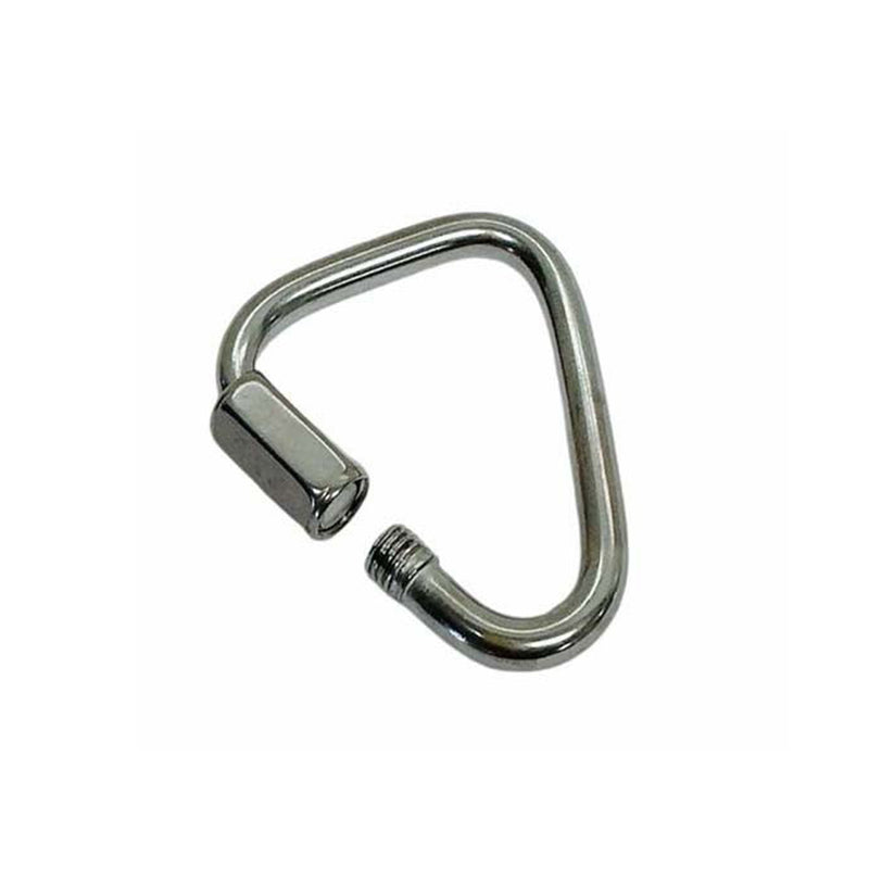 5 Pc 1/4" Marine Stainless Steel 316 Triangle Quick Link Shackle Rig Boating