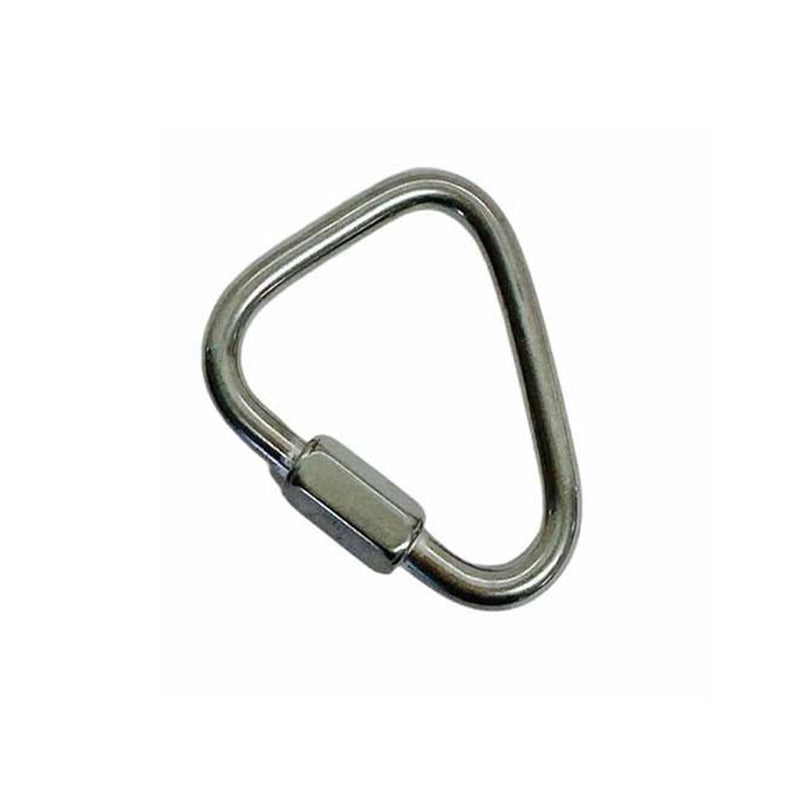 5 Pc 1/4" Marine Stainless Steel 316 Triangle Quick Link Shackle Rig Boating
