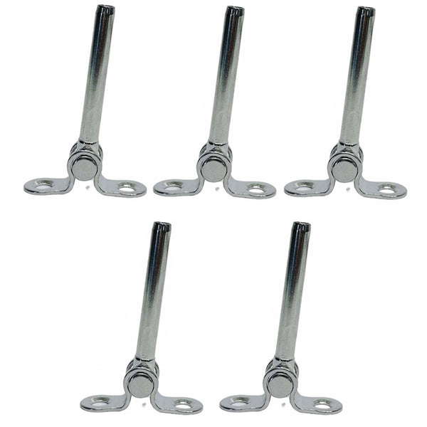 5 PC 3/16" Stainless Steel Deck Toggle Swage Stud Marine Turnbuckle Cable Rail
