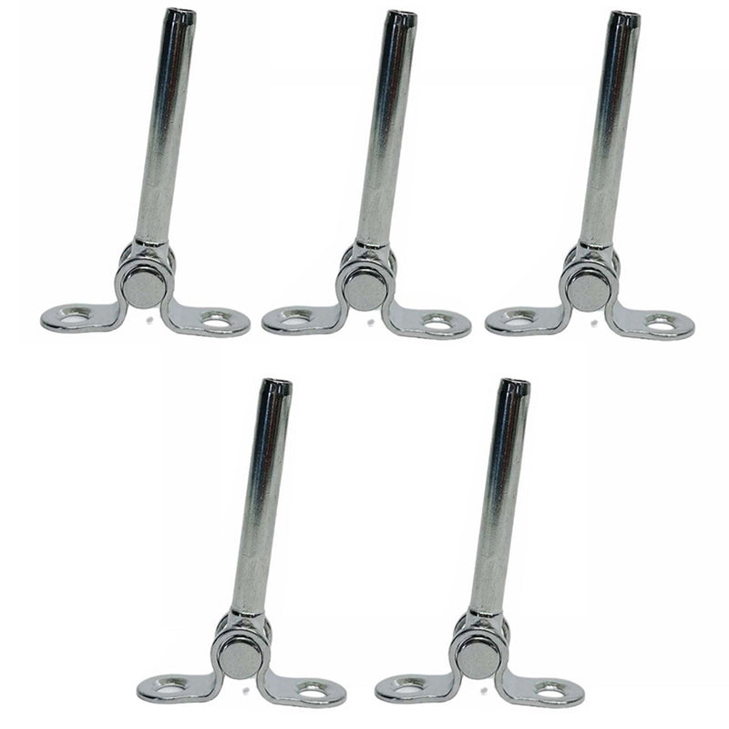 5 PC 3/16" Stainless Steel Deck Toggle Swage Stud Marine Turnbuckle Cable Rail