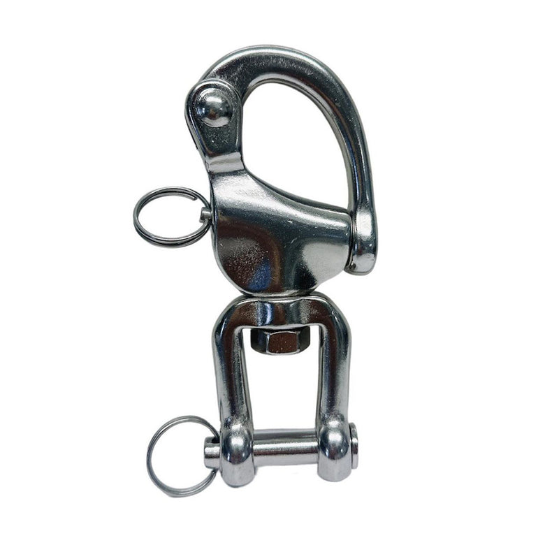 5'' SWIVEL JAW Snap Shackle  SS316 Stainless Steel Shackle Forged Boat Anchor