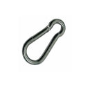 5 PC 1/4" x 60mm Carabiner Spring Snap Hook  Marine Stainless Steel 180 Lbs