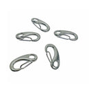 5 PC 2'' Stainless Steel 316 Gate Snap Hook  Carabiner Boat Rigging 400 Lbs