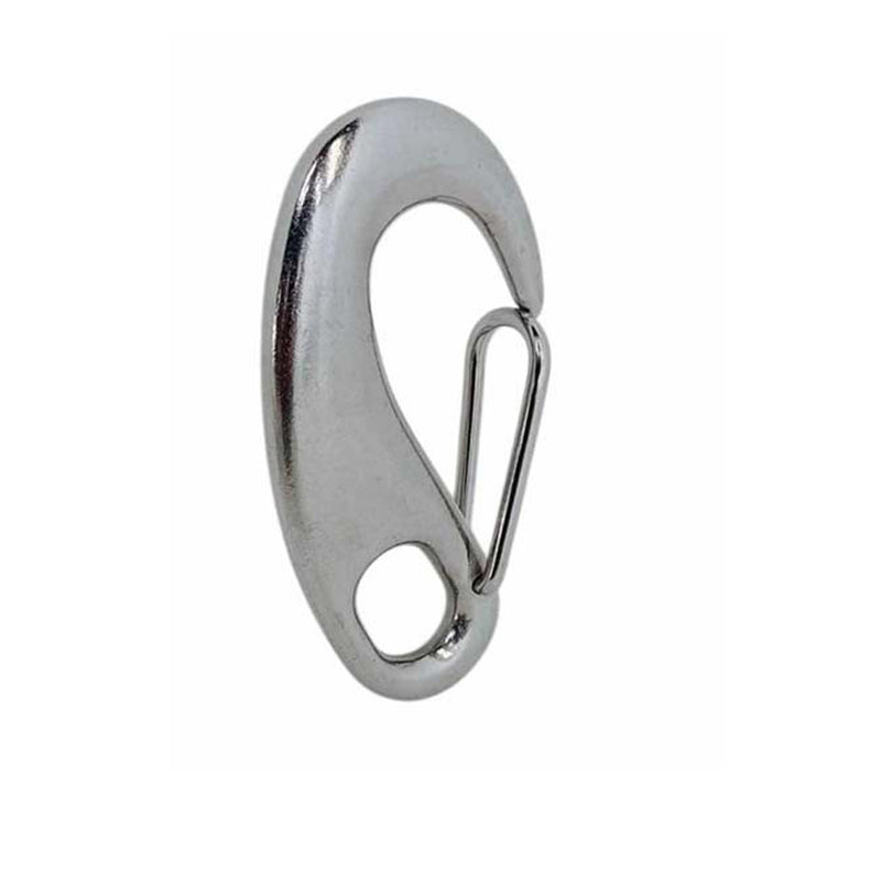 Marine T316 Stainless Steel Gate Snap Hook Carabiner Rigging 2", 2-3/4", 3-3/4"