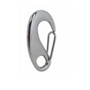 Marine T316 Stainless Steel 3-3/4" Gate Snap Hook Carabiner Rigging 1,000 Lbs WLL