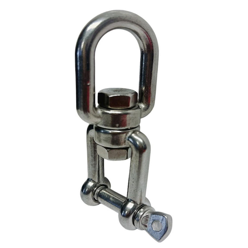 Stainless Steel 3/8" JAW EYE Swivel Marine Mooring SS-316 - 1500 lbs
