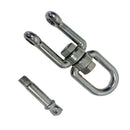 Stainless Steel 3/8" JAW EYE Swivel Marine Mooring SS-316 - 1500 lbs