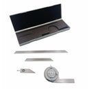 Universal Bevel Dial Protractor 6" 12" Blade 0-360 Degree GRAD Stainless Steel