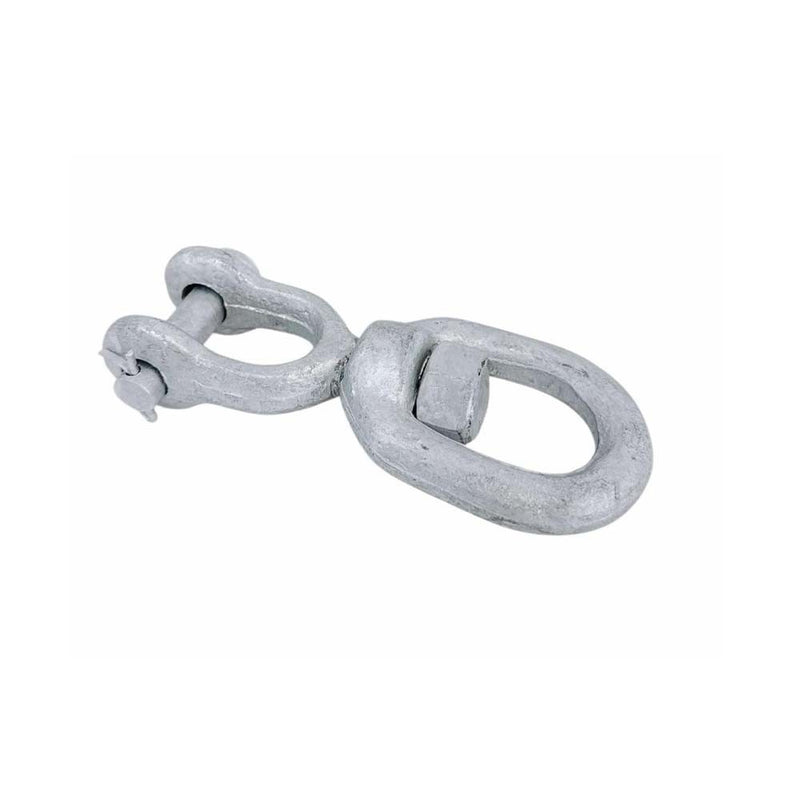 1/2 inch JAW EYE Swivel Marine Mooring Galvanized 3600 lbs