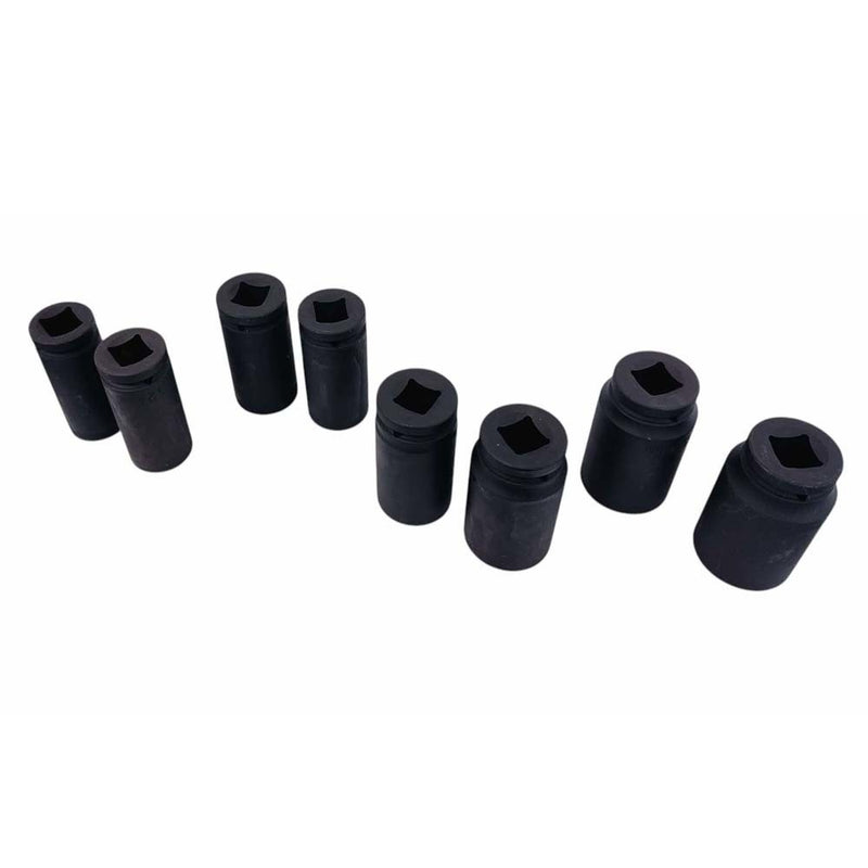 3/4" DR 8 PC Deep Impact Socket Truck Wheel Metric 26 - 38mm