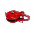 3 Ton Snatch Block, 4" Pulley – Bail Hoist Rigging Block for Wire Rope