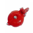 3 Ton Snatch Block, 4" Pulley – Bail Hoist Rigging Block for Wire Rope