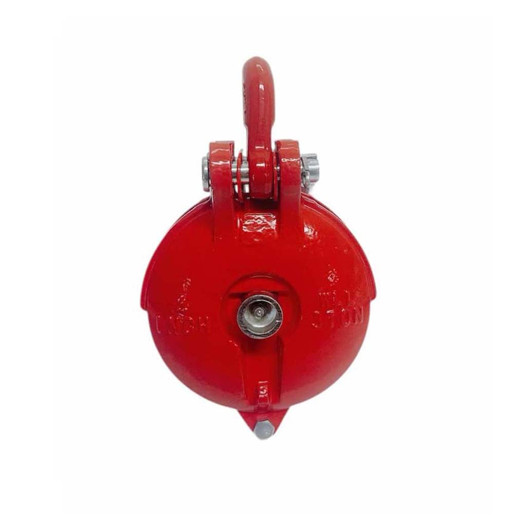 3 Ton Snatch Block, 4" Pulley – Bail Hoist Rigging Block for Wire Rope
