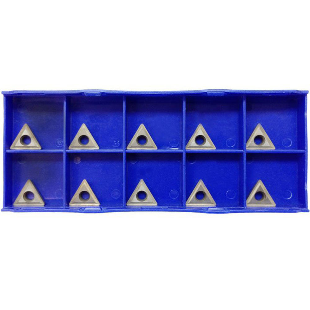 5 PC 1/2'' Indexable Carbide Insert Lathe Turning Tool Bit + 10 Pc Tips COMBO