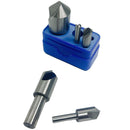 5 Pc 90 Degree HSS Single Flute Countersink Countersinks Straight Shank