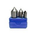 5 Pc 82 Degree 1/4'' - 1'' HSS Single Flute Countersink Straight Shank