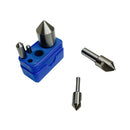 5 Pc 82 Degree 1/4'' - 1'' HSS Single Flute Countersink Straight Shank