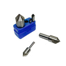 5 Pc 82 Degree 1/4'' - 1'' HSS Single Flute Countersink Straight Shank