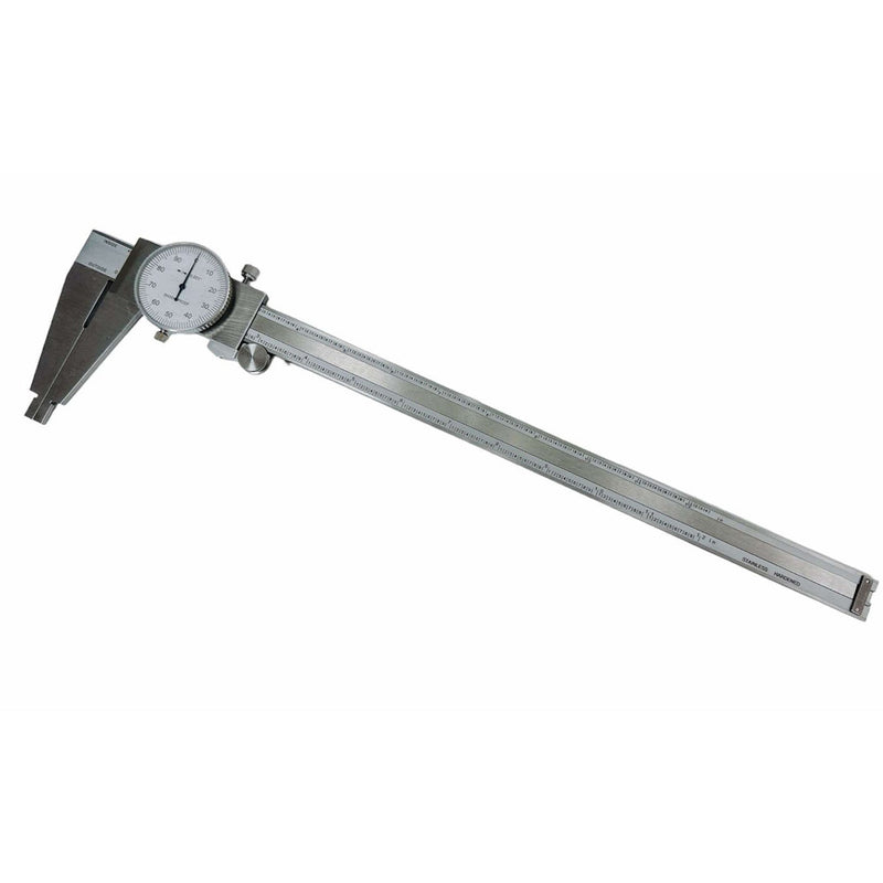 12'' Stainless Steel Long Range Dial Caliper NO Upper Jaw 0.001'' Graduation