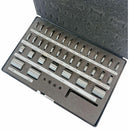 36 PC Steel Round Gage Space Block Harden Block Gauge Set ID Thread M6