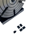 10'' Horizontal & Vertical Rotary Table Vernier Reading Milling Drilling Boring