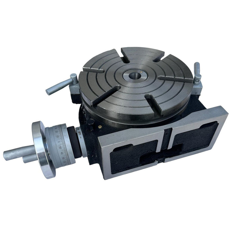 10'' Horizontal & Vertical Rotary Table Vernier Reading Milling Drilling Boring
