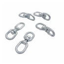 1/4" galvanized eye to eye marine swivel, 850 lbs load capacity