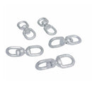 1/4" galvanized eye to eye marine swivel, 850 lbs load capacity