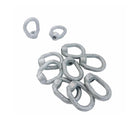 10 Pc Hot Dipped Galvanized 5/16" Thickness Eye Nut With 3/8"-16 Tap 1250 Lbs WLL