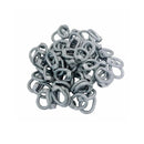 50 Pc Hot Dipped Galvanized 5/16" Thickness Eye Nut With 3/8"-16 Tap 1250 Lbs WLL