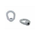 2 Pc Hot Dipped Galvanized 5/16" Thickness Eye Nut With 3/8"-16 Tap 1250 Lbs WLL