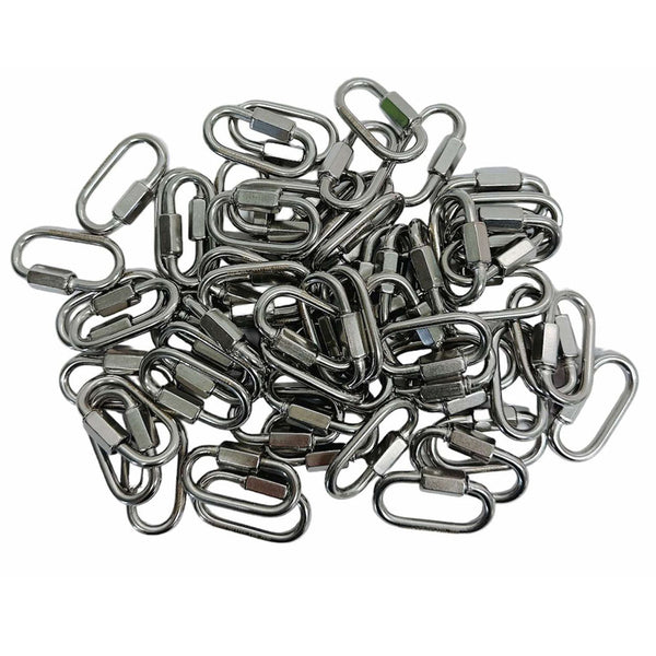 20 Pc 5/32" Marine 316 Stainless Steel Quick Link Shackle Boat WLL 250 Lbs