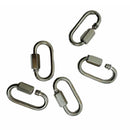 20 Pc 1/8" Marine 316 Stainless Steel Quick Link Shackle Boat WLL 150 Lbs