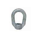Marine Hot Dipped Galvanized 5/8'' Thickness Eye Nut With 3/4"-10 Tap Size 5,200 Lbs WLL