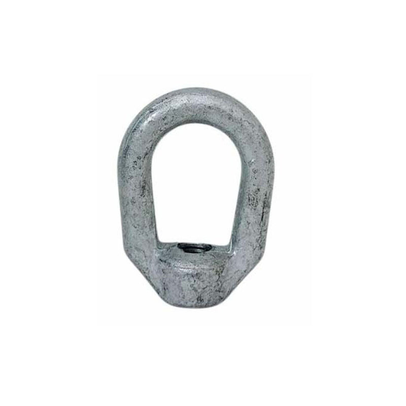 Marine Hot Dipped Galvanized 5/8'' Thickness Eye Nut With 3/4" Tap Size 5,200 Lbs WLL