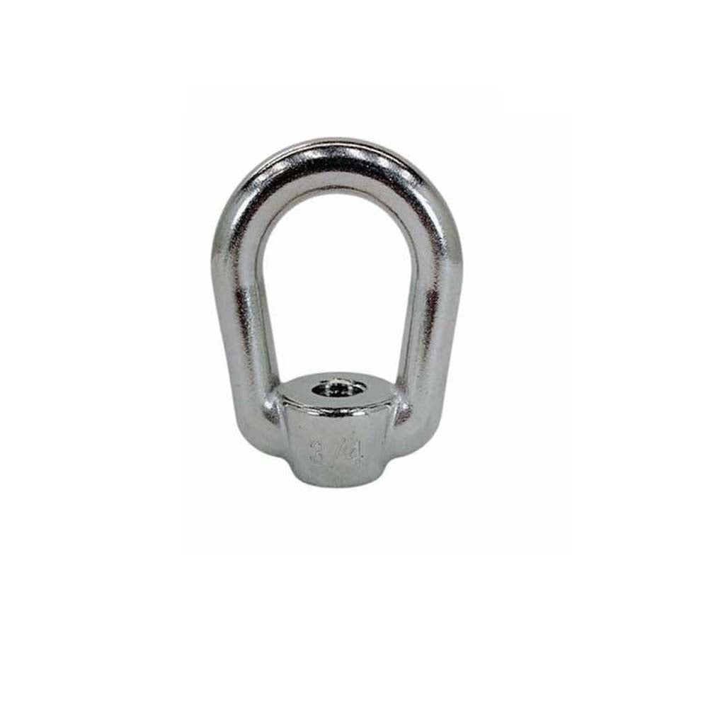 Marine T316 Stainless Steel 3/4" Eye Nut Lifting Ring Oval 4,700 Lbs WLL