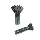 5 Pc 60 Degree HSS Dovetail Cutter End Mill Flute Shank 3/8"-1-7/8''