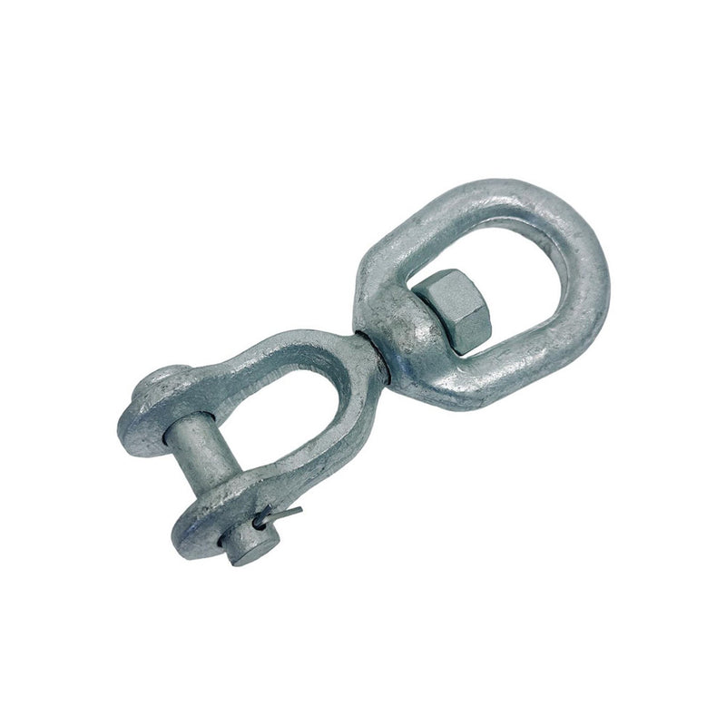 3/4" JAW EYE Swivel Marine Mooring Galvanized 7200 Lbs WLL Positioning Swivels