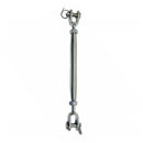 Stainless Steel JAW JAW Closed Body Turnbuckle 3/16", 1/4", 5/16", 3/8", 5/8"