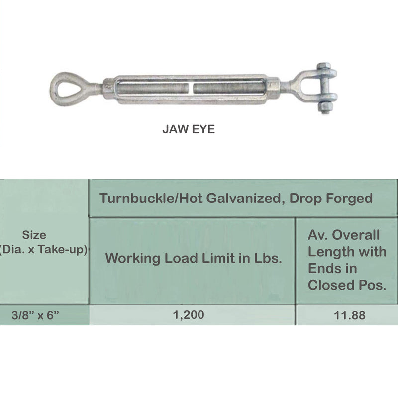 Galvanized Drop Forged Turnbuckle HOOK EYE, JAW EYE, HOOK HOOK, JAW JAW, EYE EYE