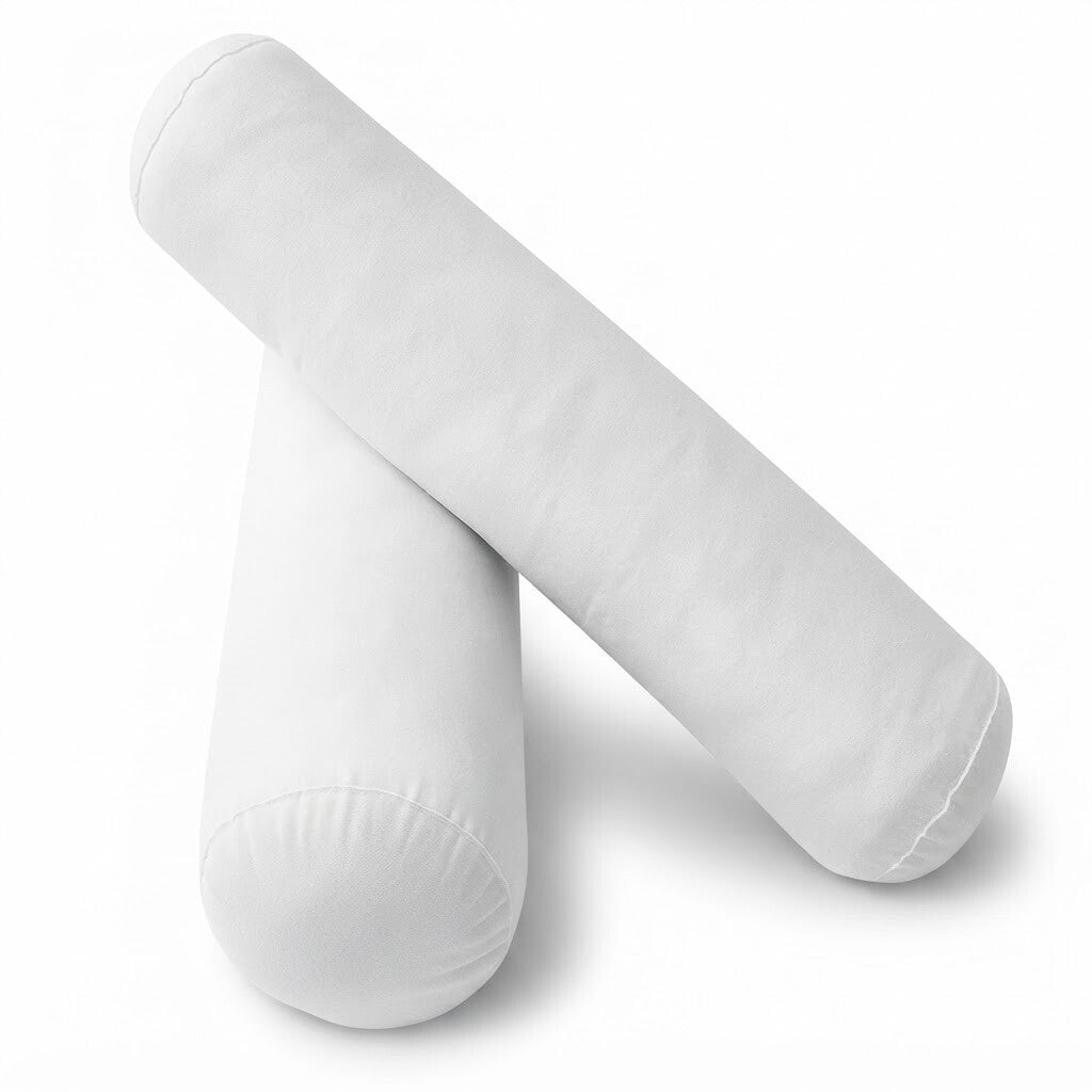 STYLE 1 Twin Size Mattress Foam, Pillow & Bolster Cushion Polyester Fiberfill Inserts for Outdoor Indoor Daybed Porch Swing Bed | INSERT ONLY |