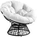 AD106 48" x 6" Round Papasan Ottoman Cushion 12 Lbs Fiberfill Polyester Replacement Pillow Floor Seat Swing Chair Outdoor-Indoor