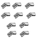 10 Pc 3-1/4'' x 2-1/4'' x 1'' Gift Boxes Jewelry Zebra Animal Print Cotton Filled Batting