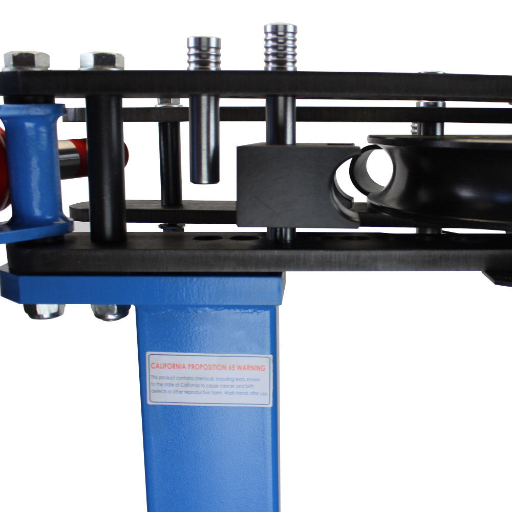 10 Ton Air Hydraulic Jack Pipe Tube Bender Bending 1", 1-1/2" 1-3/4" Dies