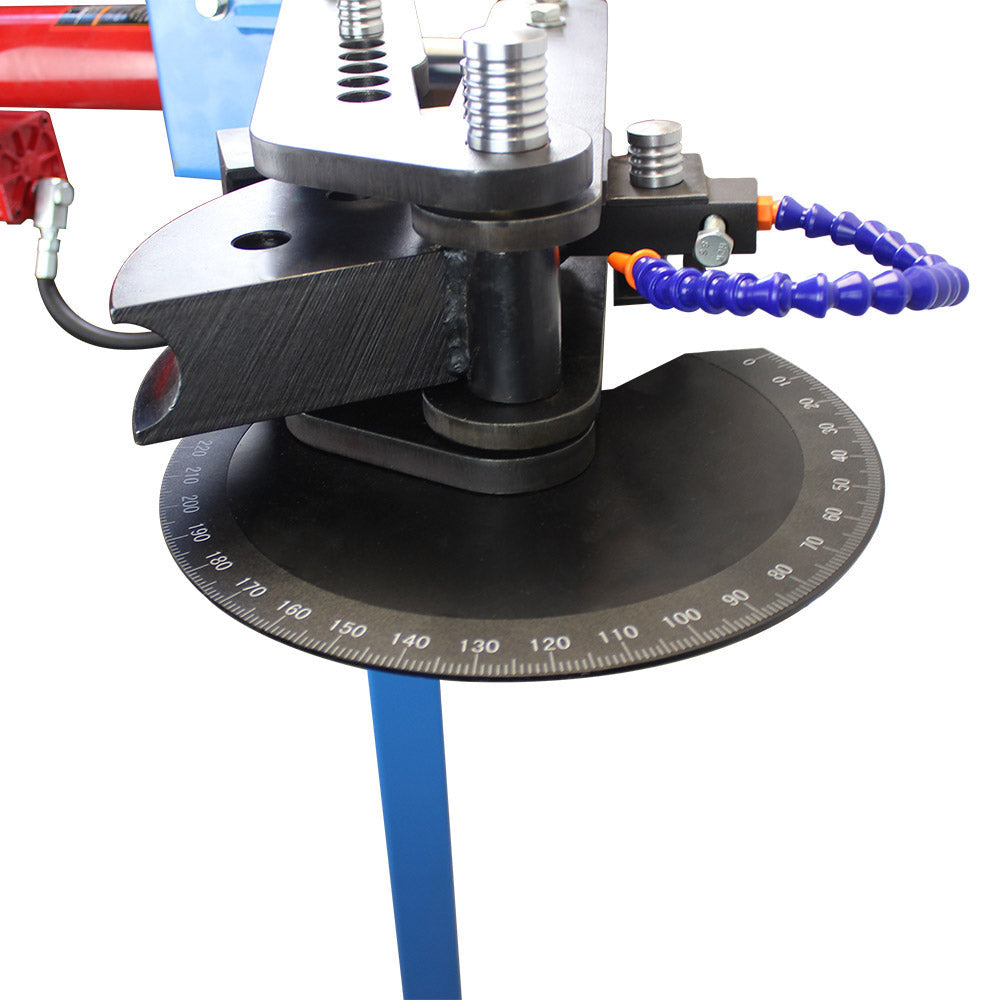 10 Ton Air Hydraulic Jack Pipe Tube Bender Bending 1", 1-1/2" 1-3/4" Dies