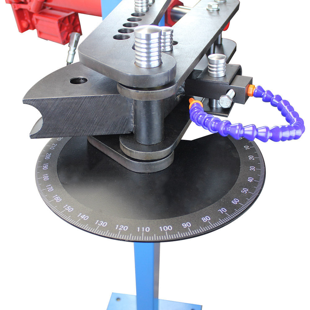 10 Ton Air Hydraulic Jack Pipe Tube Bender Bending 1", 1-1/2" 1-3/4" Dies