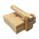 10" Square Manual Wooden Tortilla Press Empanadas Corn Flour Tacos Dough Pressing Maker